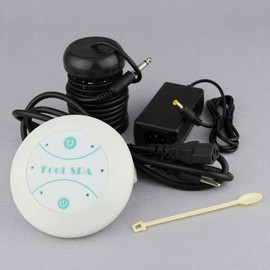 QiQibaby Simple Foot Detox Spa Ion Detox Ionic Foot Bath Spa Cell Cleanse Set Easy Use CE Approved 1 Array Health Gift