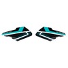 Tankpad Knee Pad 3D Compatible with Yamaha MT-125 Midnight Cyan