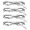 DiCUNO T5 T8 Tube Light Extension Cords 4.9FT, Female to