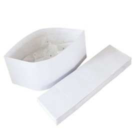 S.fields.inc Disposable Clean Cap, Hat, Restaurant, Kitchen, Paper Japanese Hat, Sushi Restaurant, Soba, Udon Store, Japanese Cuisine, white, Free size