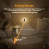 Lyridz Plug-in LED Rotatable Night Light with Motion Sensor, Dimmable