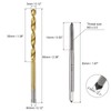 sourcing map Metric Tap & Drill Bit Set, 2pcs M3