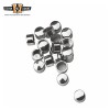 Custom Chrome Plastic Bolt Covers Fits For Harley 1/4" Allen