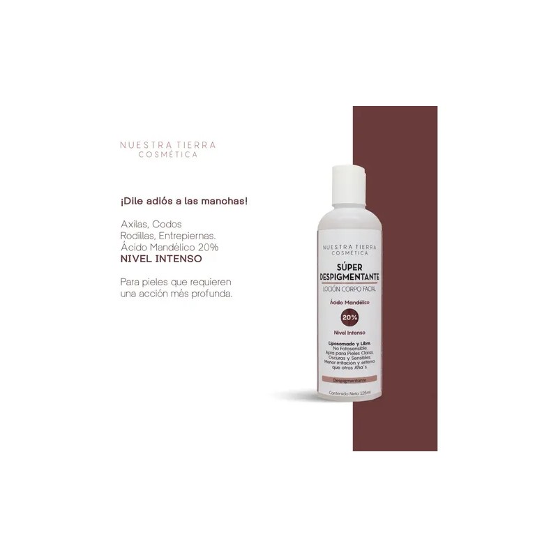 Loción Súper Despigmentante 20% + Crema Genitals
