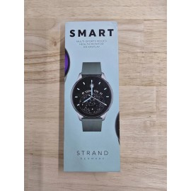 Strand Denmark Smart Watch - Pink Silcone Strap - Heart Rate, Steps, Water Resis