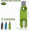 3PCS Cepillo para Botellas,Cepillo Limpiador Tazas Multifuncional 3 en 1,Cepillo