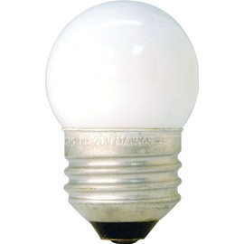 GE Lighting 41267 Nightlight Incandescent Bulb S11 Medium Screw (E26) 120V 7.5W Soft White, 12-Pack, True, 12