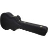 Crossrock Acoustic Bass Guitar Case, Vinyl Leatherette With a Semi-Vintage