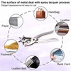 LEDON Leather Hole Punch, 23cm Belt Hole Puncher for Leather