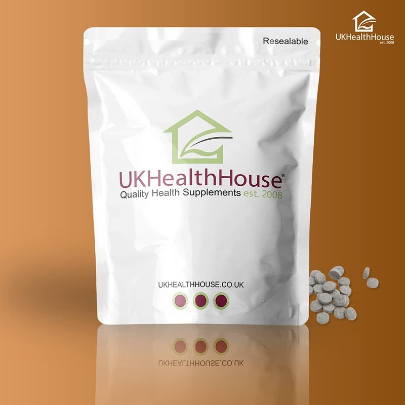 UKHealthHouse Copper Bisglycinate 1mg - Tablets 1,000mcg Mineral Supplement Immune