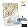 SEQUAL® Metal Driva Plasterboard Fixings & Screws (Pack of 50),