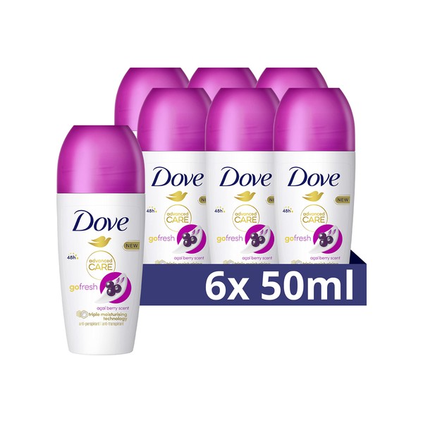 Dove Go Fresh Deodorant Roll On Acai Berry & Water Ninfa 50ml