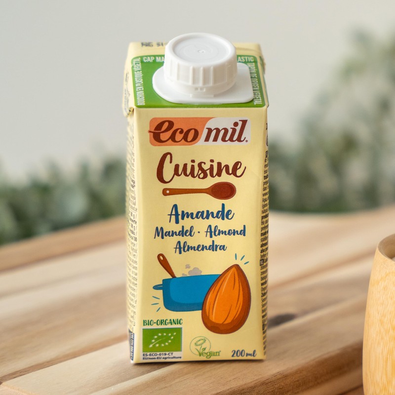 Ecomil Organic Cuisine Chef Almond Cream 200 ml