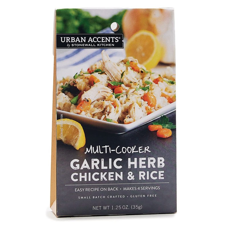 Urban Accents Multi-Cooker Garlic Herb Chicken & Rice, 1.25 oz