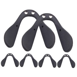 Baluue 4sets Nose Pads for Glasses Non-slip Stickers Comfortable Gentle Material Prevents Slipping Enhances Stability 6pcs*4