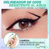Minimeli Delineador De Ojos Plumín Indeleble Impermeable Negro