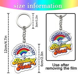 EoffIvan Good White Elephant Gifts For Adults Coworkers Funny Boss Keychains Christmas Gifts For Women Men Silly Weird Keychains Gag Gift For White Elephant Exchange