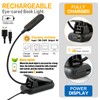 VAVOFO Amber Rechargeable Book Lights, Blue Light Blocking Reading Lights,