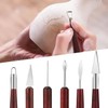 LUYING Clay Carving Tools, Clay Spatula Set, Line Drawer, Clay