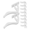 POPETPOP 10pcs Radiator Cover Support Clip Hose Mounting Clip Fan