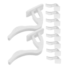 POPETPOP 10pcs Radiator Cover Support Clip Hose Mounting Clip Fan Shroud Retaining Clip Radiator Support Access Cover Clip 6.2mm