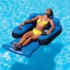 Swimline 9047 Ultimate Fabric Inflatable Tahoe Nylon Swimming Pool Lounge