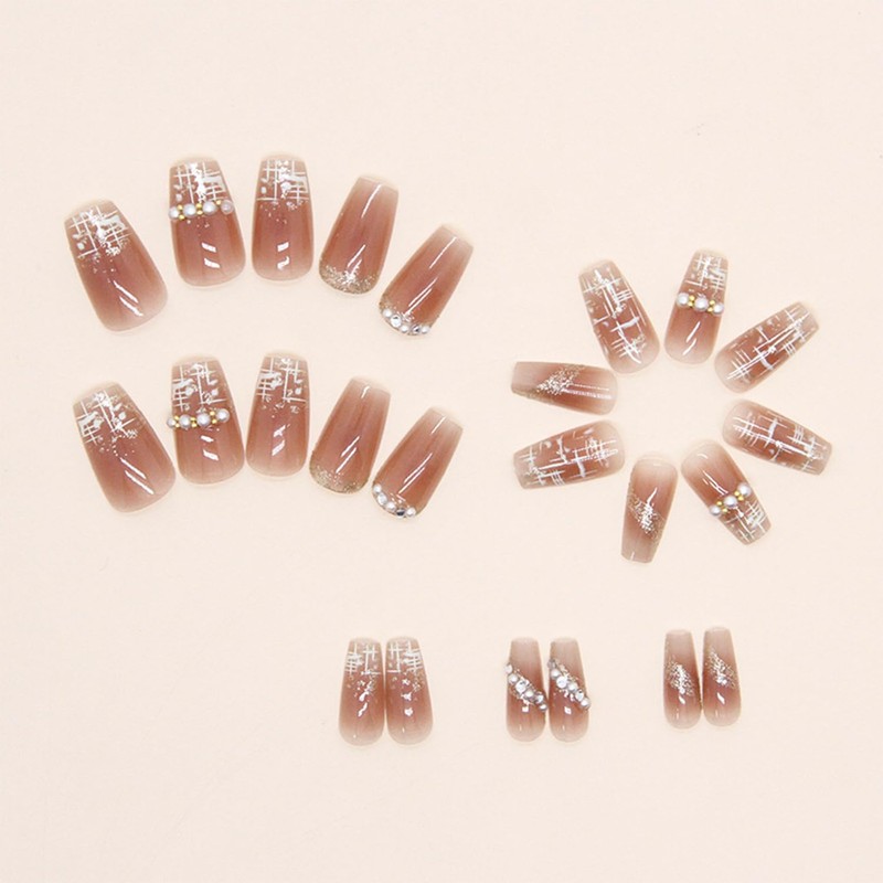 XUZOO Nail Tip, 3D Fiddle, Short, Long, Cute, Stylish, Popular,