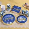 168 Pcs Graduation Decorations Class of 2025 Graduation Plates and