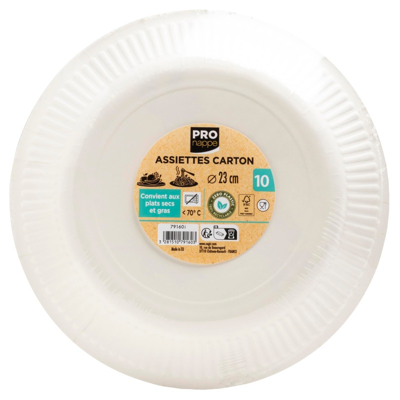 Cogir Pro Tablecloth - Ref 79160i - 10 Round Paper
