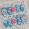 Mongsil Character Handmade Nail Tips - Oval S / 몽실