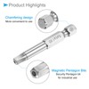 CoCud Magnetic Pentagon Bits, H5 Head 1/4" Hex Shank 2"