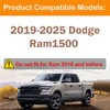 Ram 1500 Bed Rail Caps Covers, Stake Pocket Compatible with