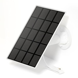 VIIGYTEK® Solar Panels 3W for Security Camera Outdoor Type C USB C IP65 Waterproof