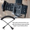 2.5mm to Male Flash PC Sync Cable, Extendable Flash Sync
