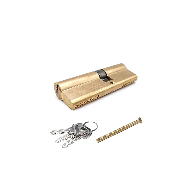 Cylinder Lock 30/30 Profile Cylinder Pure Copper Double Cylinder 60
