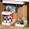 SPACEKEEPER Storage Rolling Cart, 3 Tier Laundry Room Organization Utility