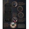 F Protector De Silla De Coche Con Bolsillos Negro Z