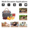 Lekespring Insulated Lunch Bag for Women, Leakproof Reusable Lunch Tote