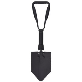 Red Rock Outdoor Gear Campers Tri-Fold Shovel, Black