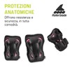 Rollerblade Women's Skate Gear 3 Protector, Black/Raspberry, L
