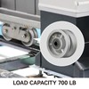 LONGRUNFORU 4" X 2" Sliding Gate Wheels, Cast Iron V