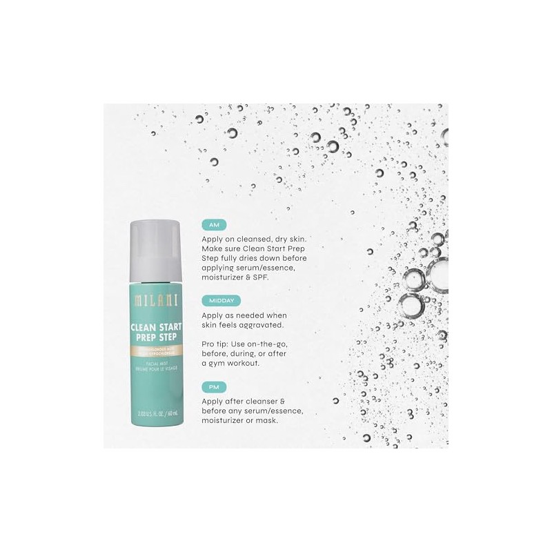 Milani Bruma Facial De Ácido Hipocloroso Clean Start Prep Step