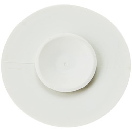Merriway BH01908 Parking Self-Seating Universal Basin or Bath Plug, 57mm (2.1/4 inch) Diameter-White