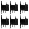 6pcs Practical Trimmer Head Spools Cap Cover Replacement for Stihl