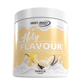 Best Body Nutrition - Holy Flavour - Flavour Powder - Vanilla - 90 g Tin - Aroma Powder for Refining Food and Drinks with Vanilla Flavour