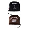 Pin Golf Iron Cover HC-C2301 Color Code Iron Cover Men's Black x Brown