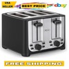 BELLA 4-Slice Toaster - Auto Shut Off, Extra Wide Slots,