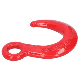 6500lb Lifting Hook, Alloy Steel Clevis Chain Hook, Large Opening Crane Hoist Hook, for Construction Engineering