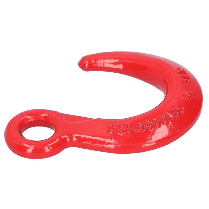 6500lb Lifting Hook, Alloy Steel Clevis Chain Hook, Large Opening
