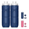 2 Piezas Botella de Agua Plegable, POGEPE Botella Deportiva Plegable